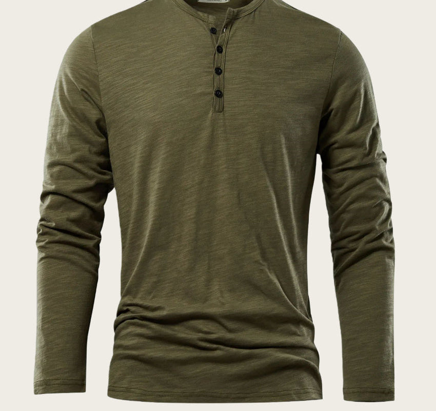 Cotton Long-sleeved Top