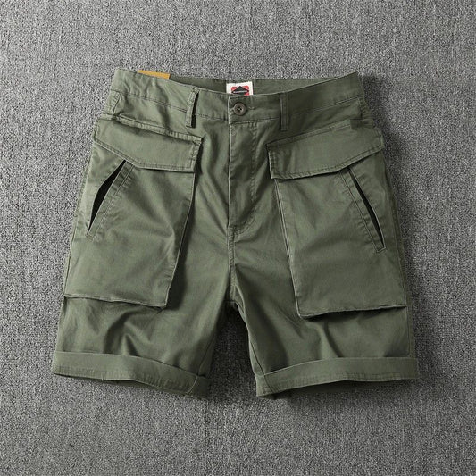 Cotton Cargo Shorts