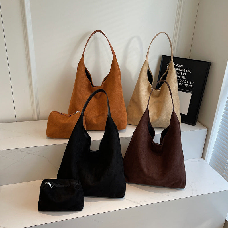 Shoulder Suede Bag