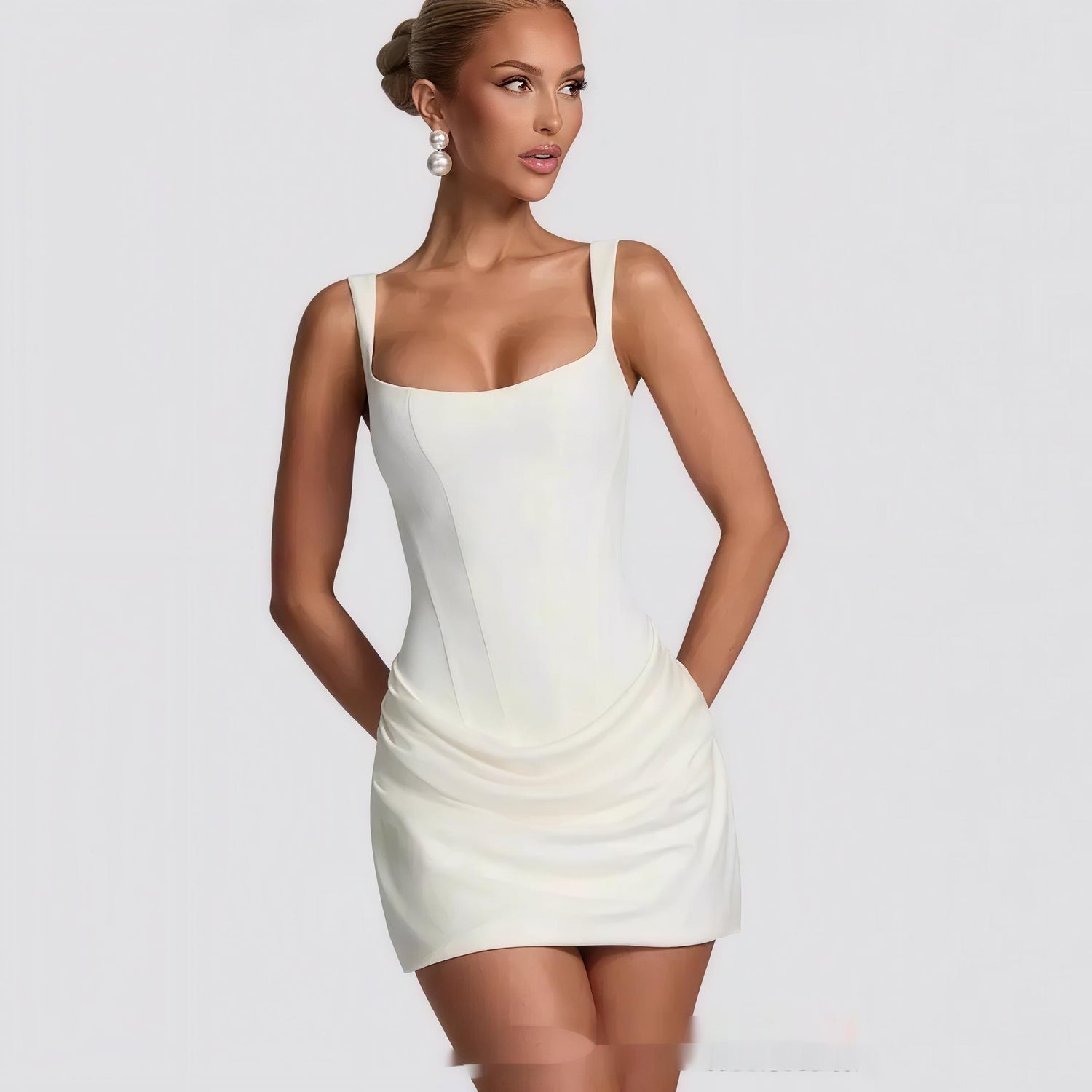 Corset Short Dress.