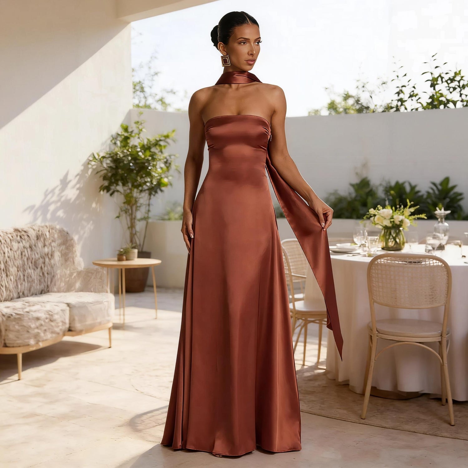Backless Dress