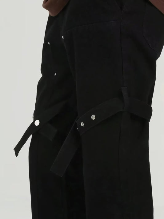 Men's Studded Cargo Pants