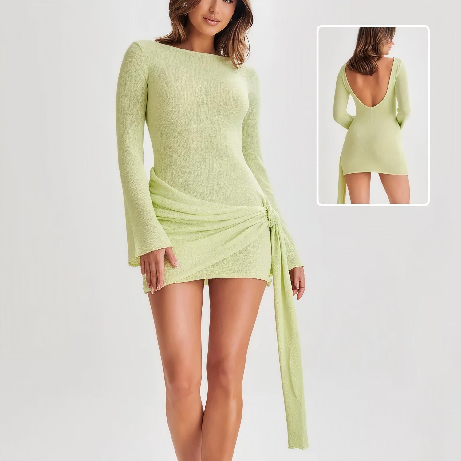 Backless Short Dress