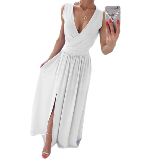 Split Long Dress
