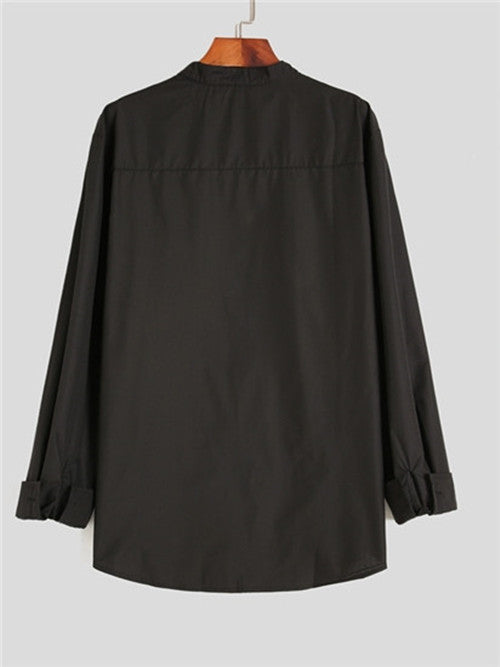 Stand-up Collar Shirt