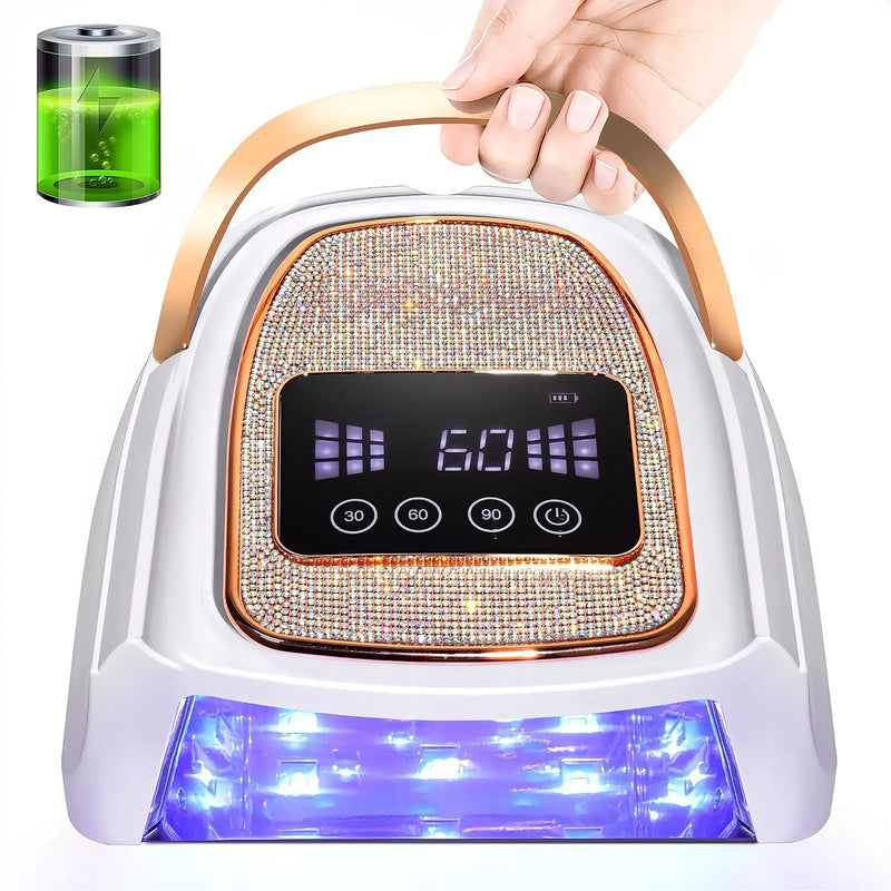 Rechargeable UV LED Nail Lamp, Cordless Nail Lamp For Gel Polish