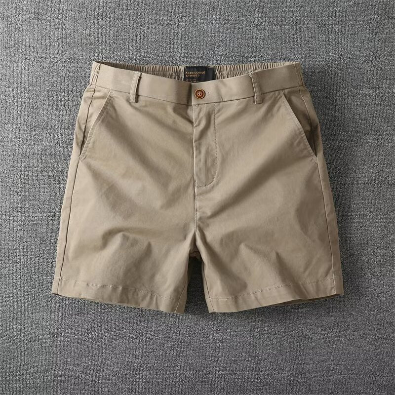 Slim Fit Cotton Cargo Shorts