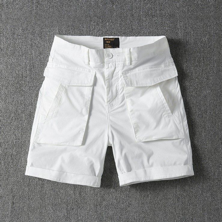 Cotton Cargo Shorts