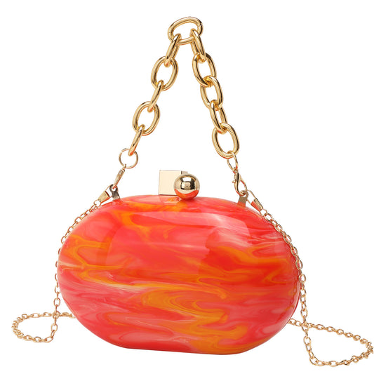 Oval Hand Bag