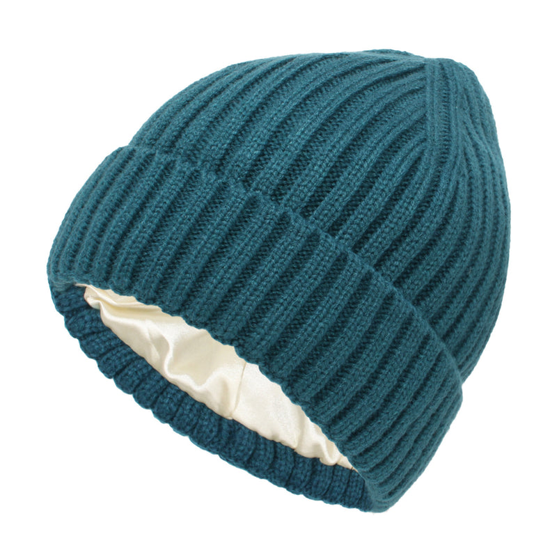 Satin Wool Beanie