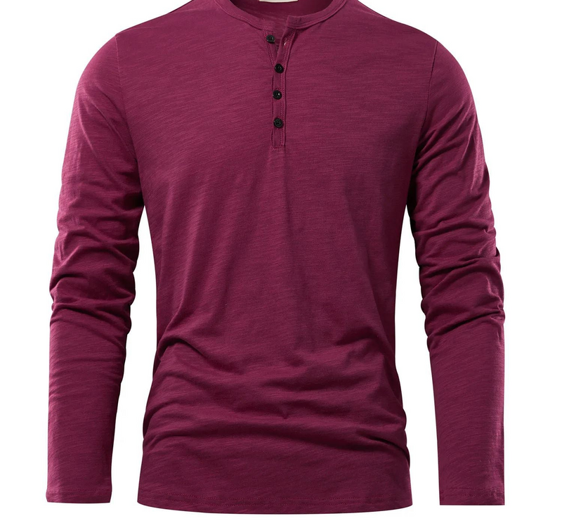 Cotton Long-sleeved Top