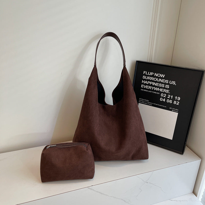Shoulder Suede Bag