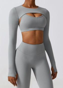 Nude Feel 3 Piece Gym Set