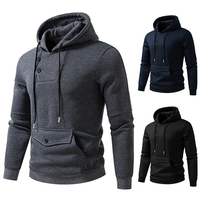 Casual Hooded Sweatshirt
