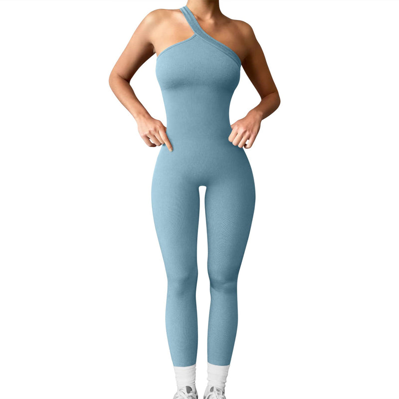 Highly Elastic Gym Jumpsuit
