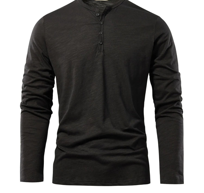 Cotton Long-sleeved Top