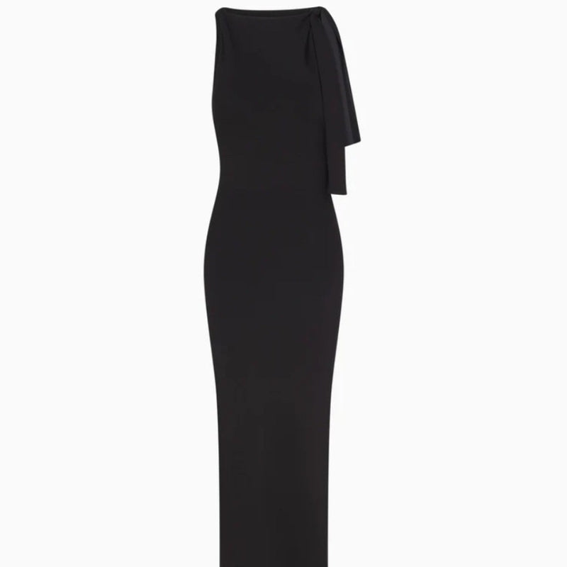 Sloping Shoulder Dress