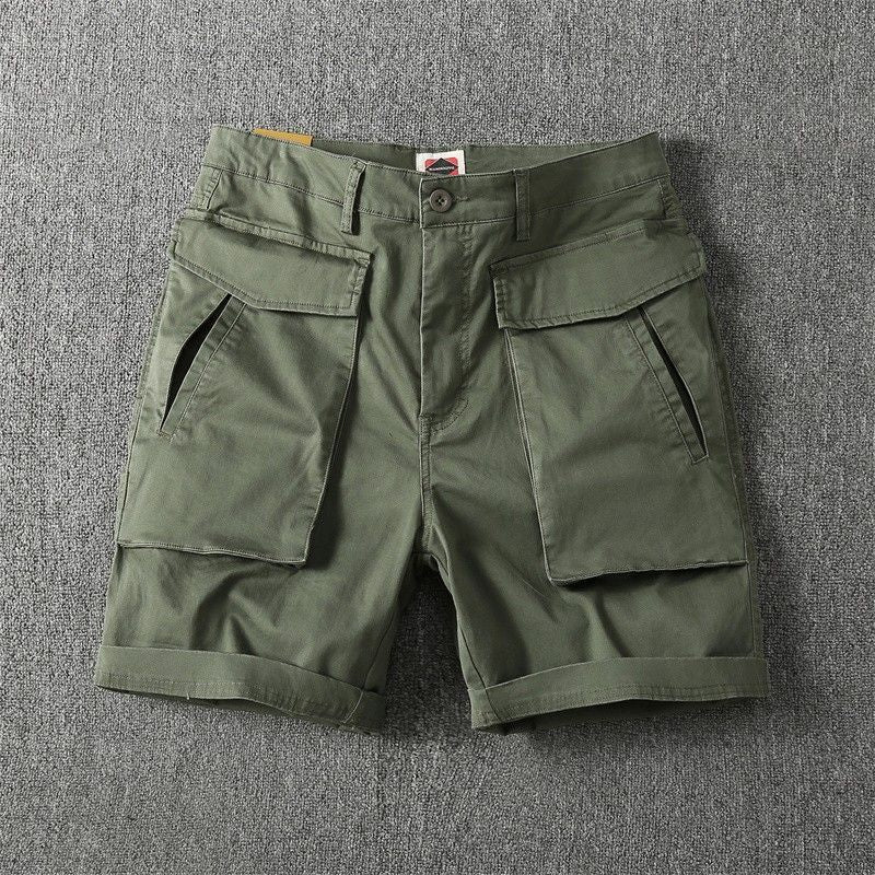 Cotton Cargo Shorts