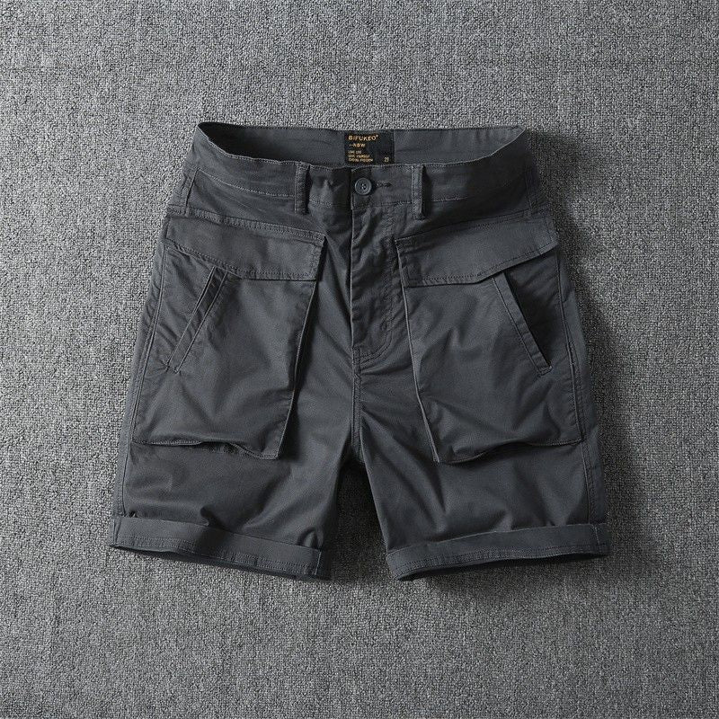 Cotton Cargo Shorts