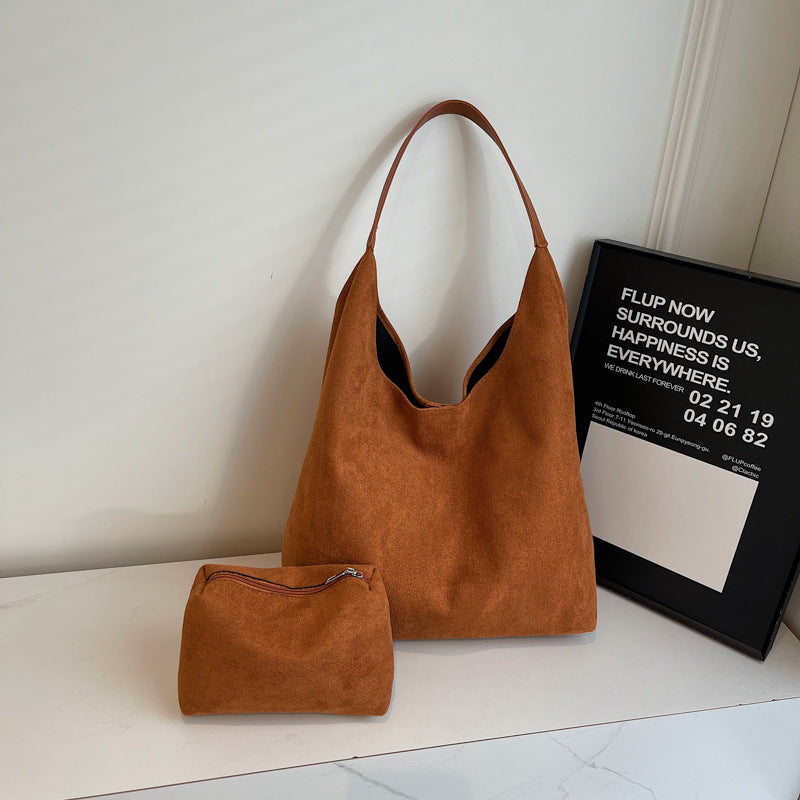 Shoulder Suede Bag