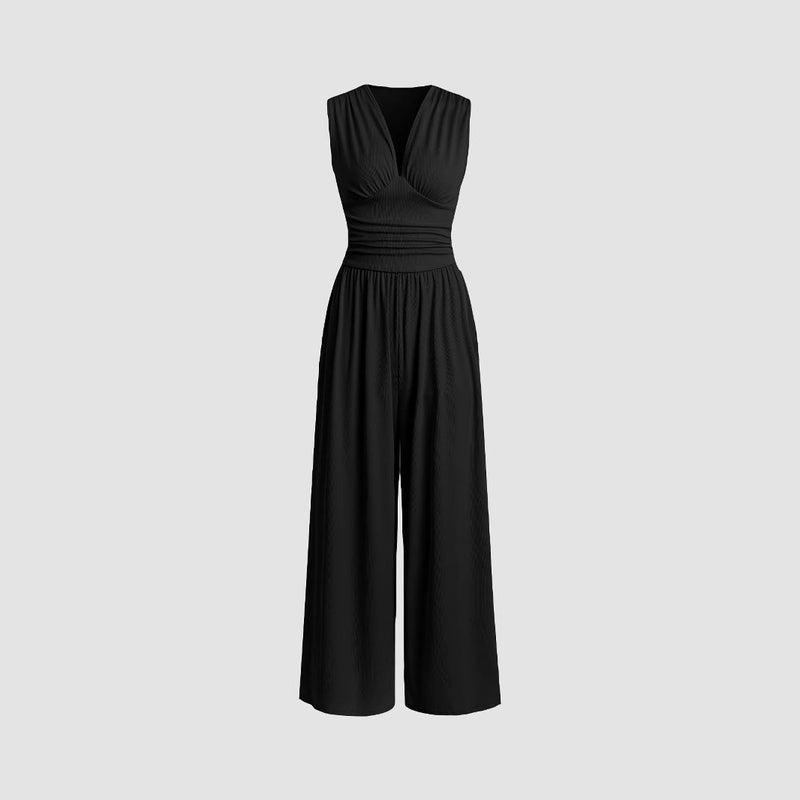 Sleeveless Knitted Jumpsuit