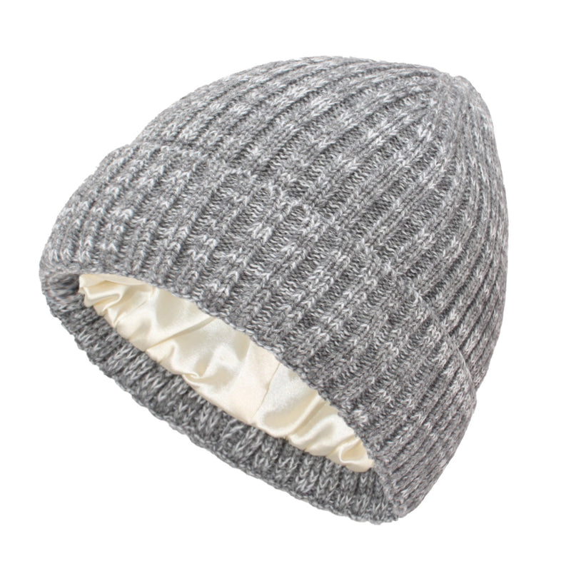 Satin Wool Beanie