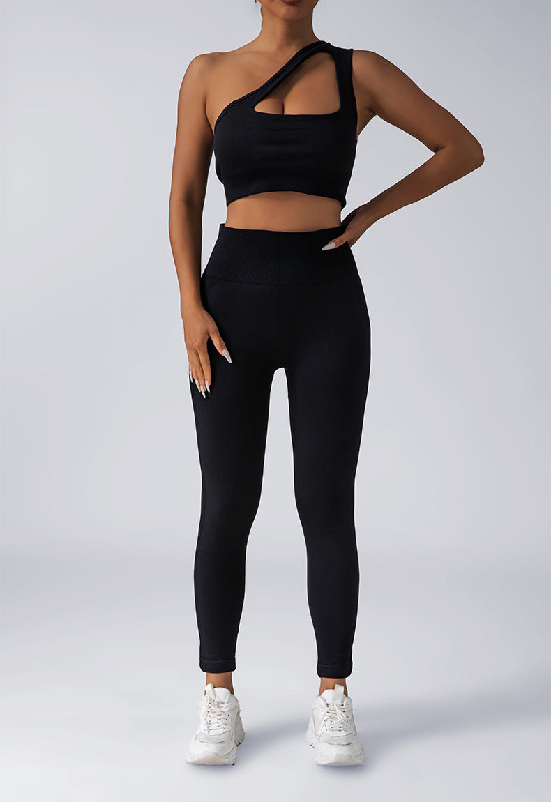 Seamless Knitted Gym Suit
