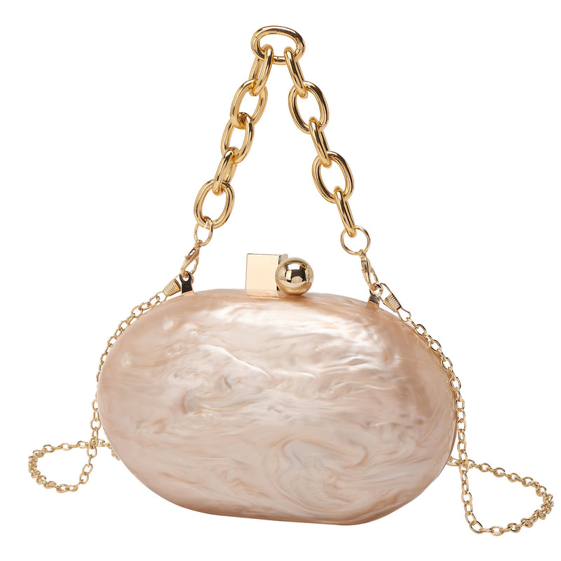 Oval Hand Bag