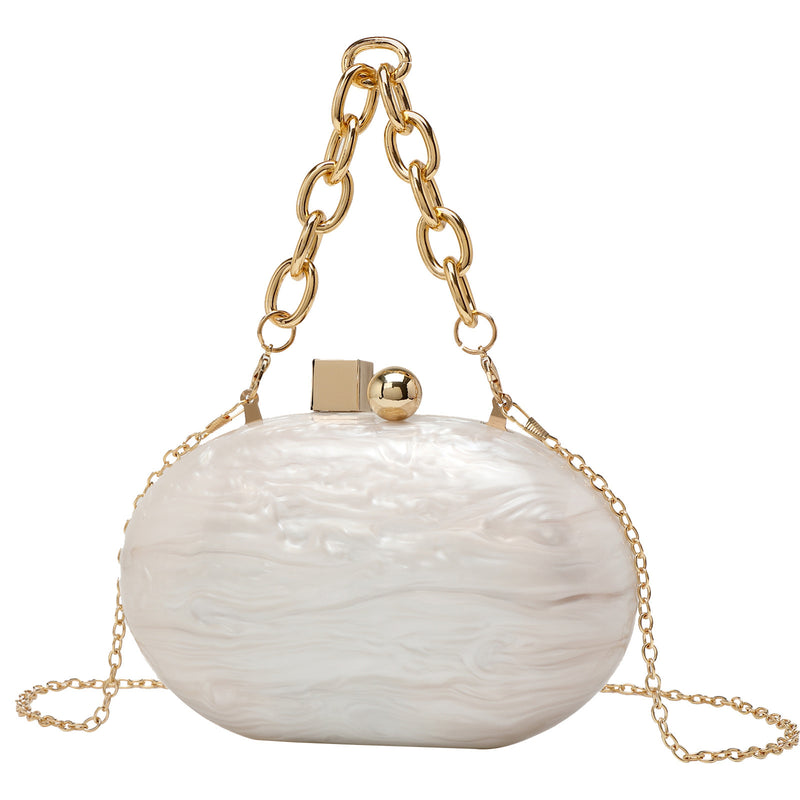 Oval Hand Bag