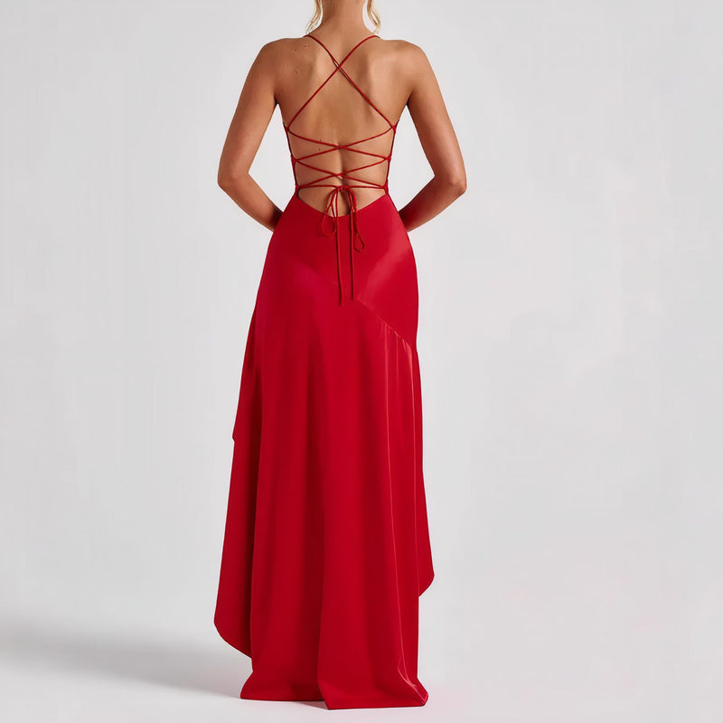 Backless Dress.