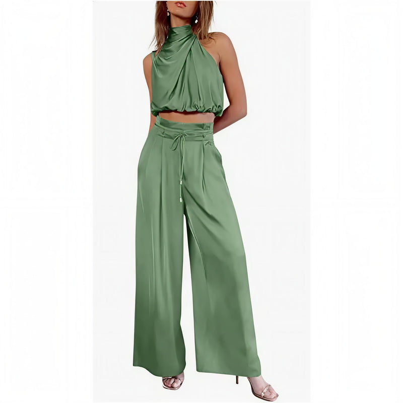 Casual Sleeveless Set