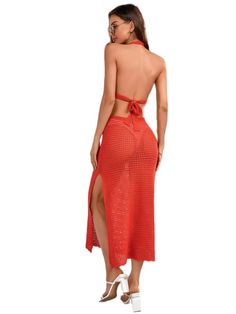 Crochet Cover-Up Dress