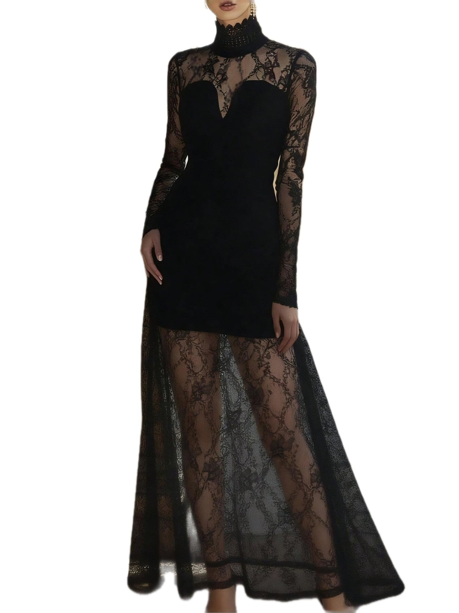 Lace Maxi Dress