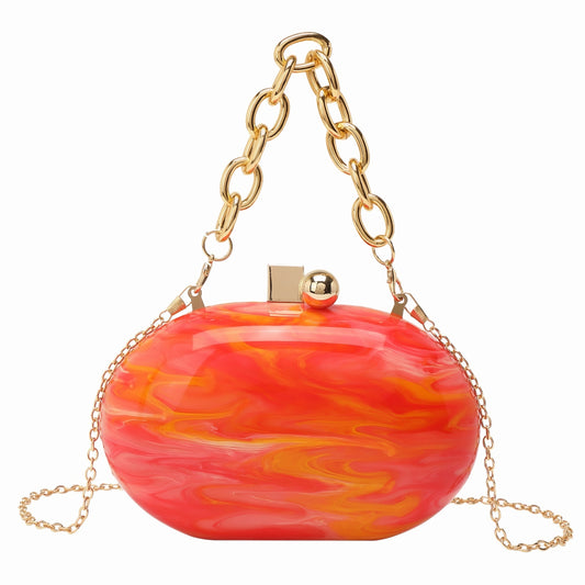 Oval Hand Bag