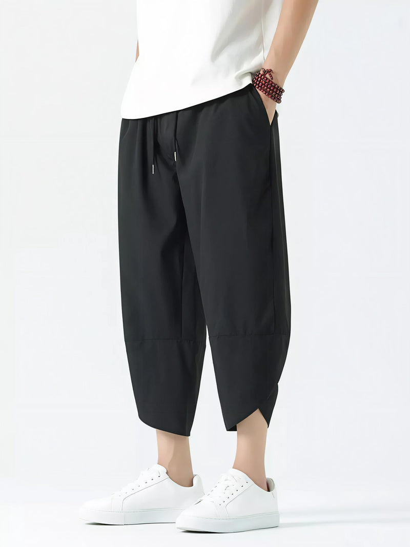 Casual Loose Cropped Pants