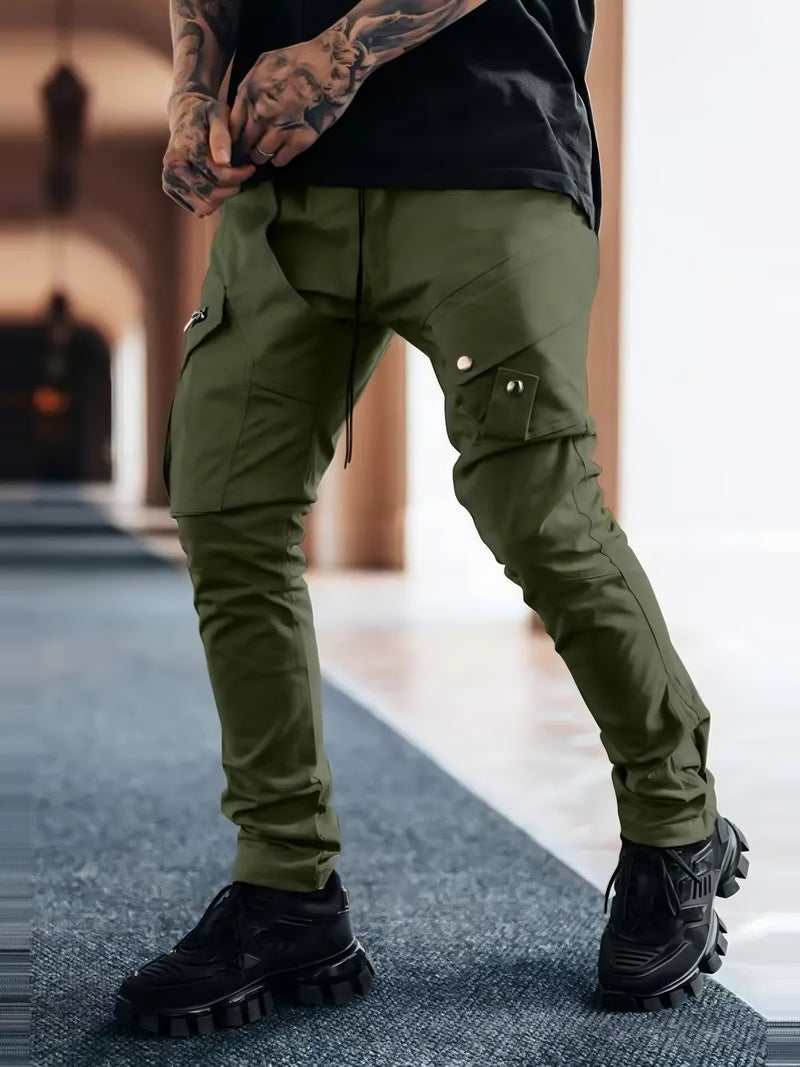 Slim Fit Cotton Pants