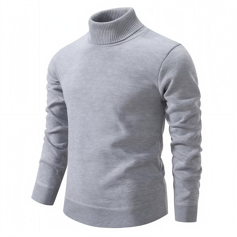Turtleneck Pullover Sweater.