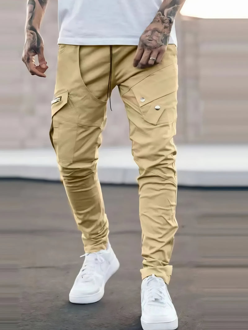 Slim Fit Cotton Pants