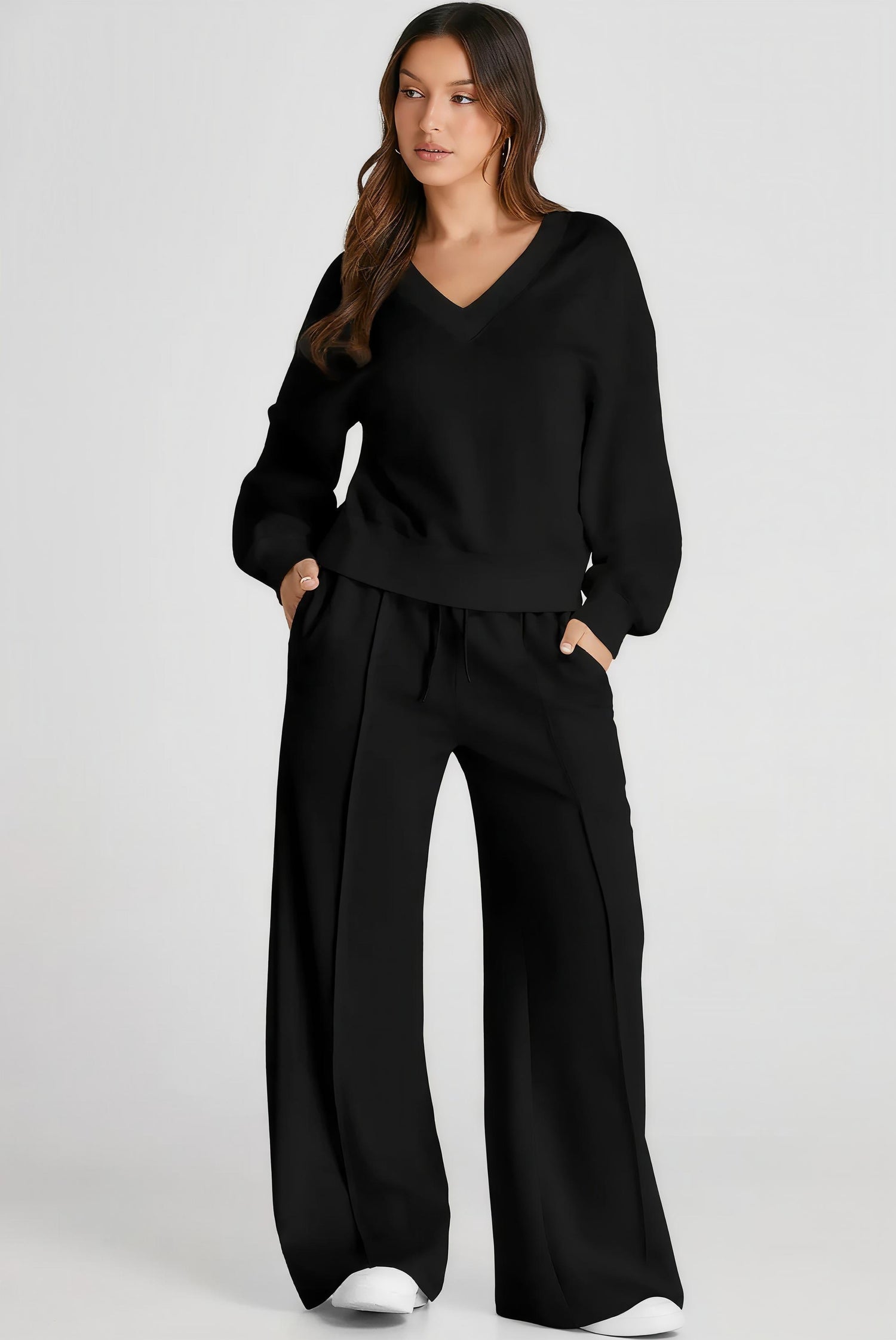 Long Sleeve Top and Pants Active Set