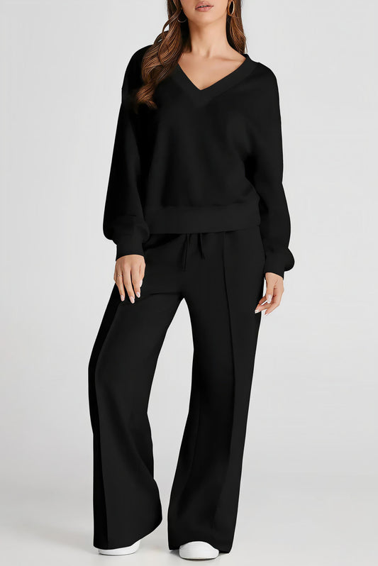 Long Sleeve Top and Pants Active Set