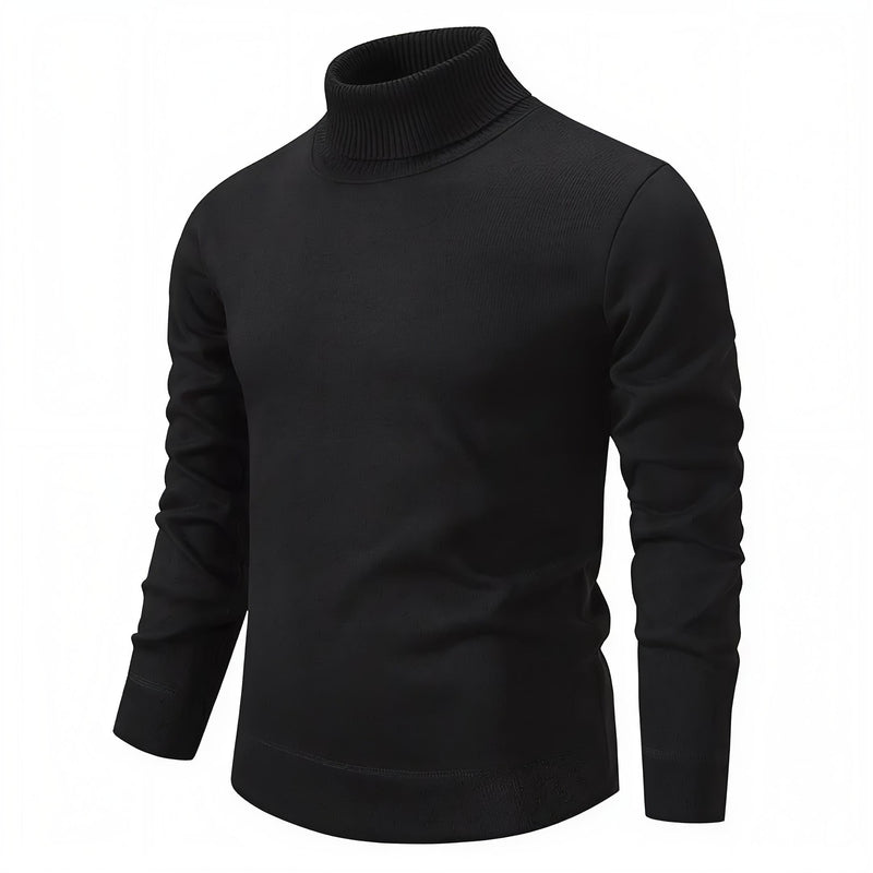 Turtleneck Pullover Sweater.