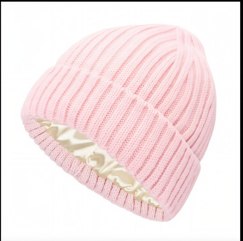 Satin Wool Beanie