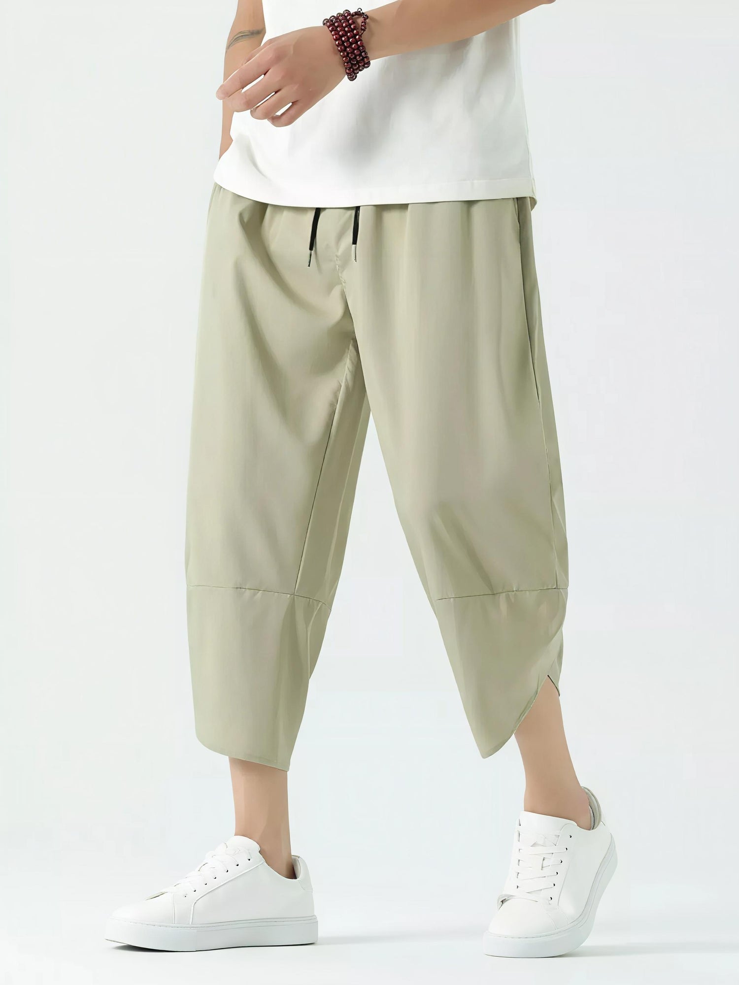 Casual Loose Cropped Pants