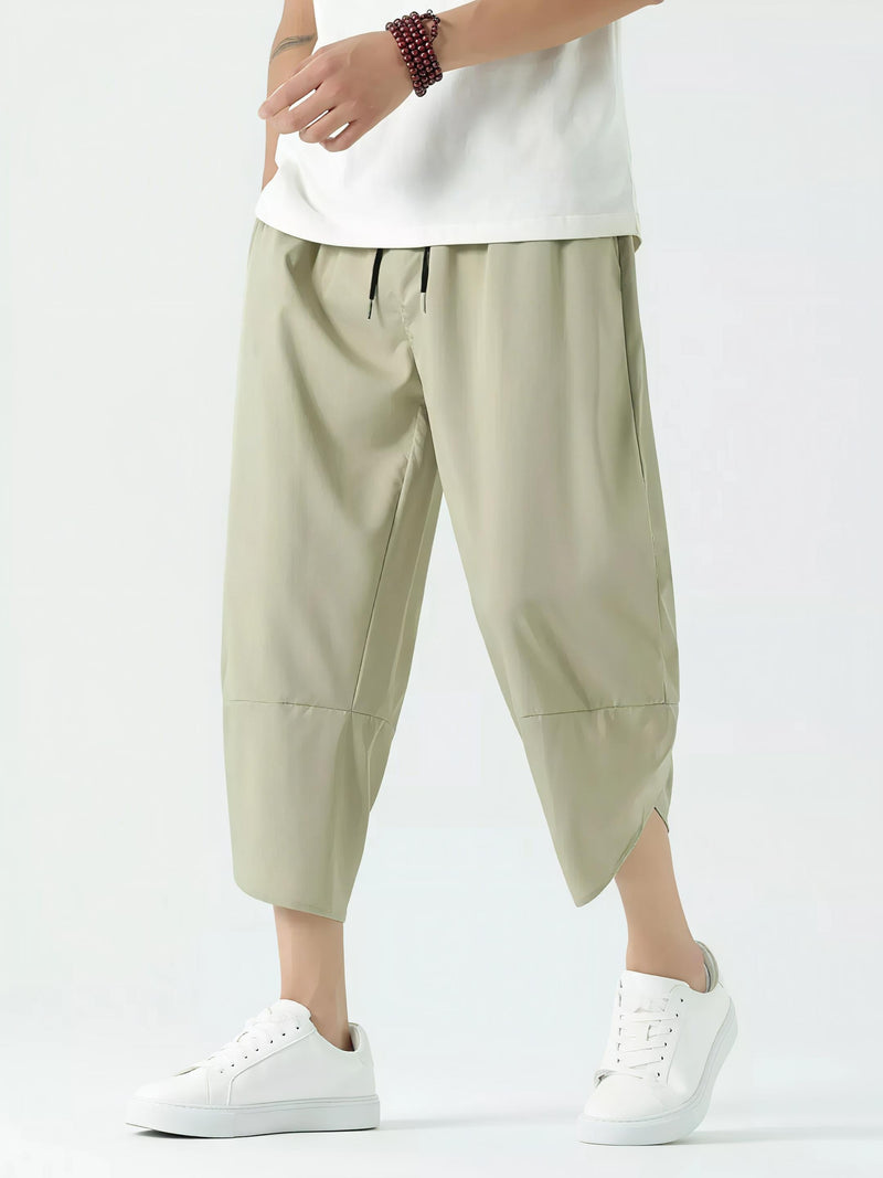 Casual Loose Cropped Pants