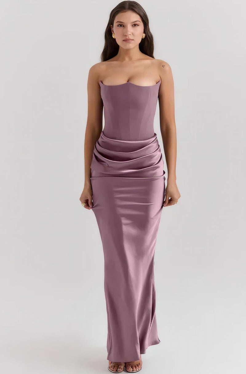 Bandeau Backless Dress.