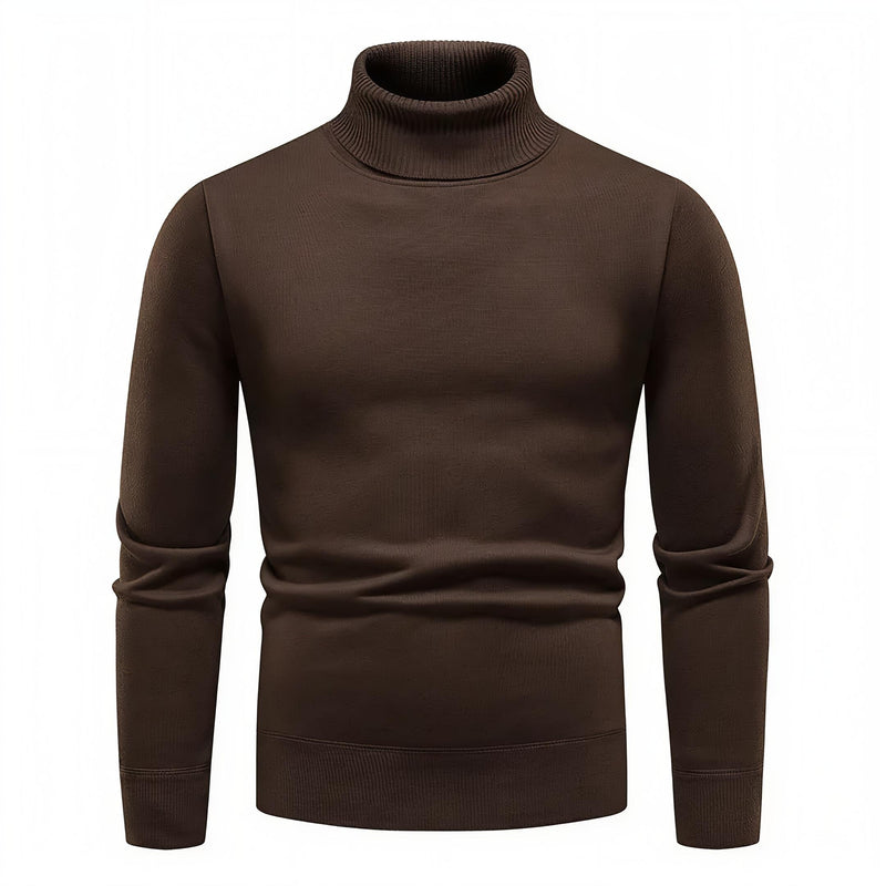 Turtleneck Pullover Sweater.