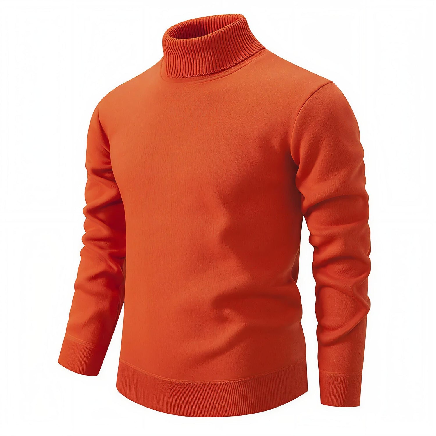 Turtleneck Pullover Sweater.