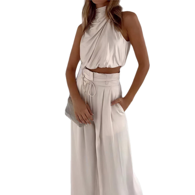 Casual Sleeveless Set