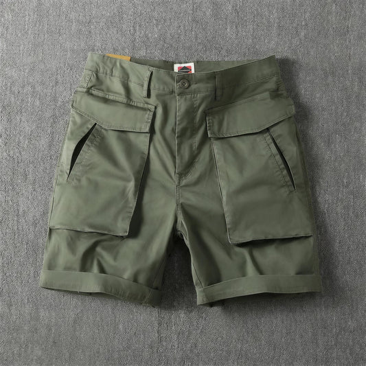Cotton Cargo Shorts