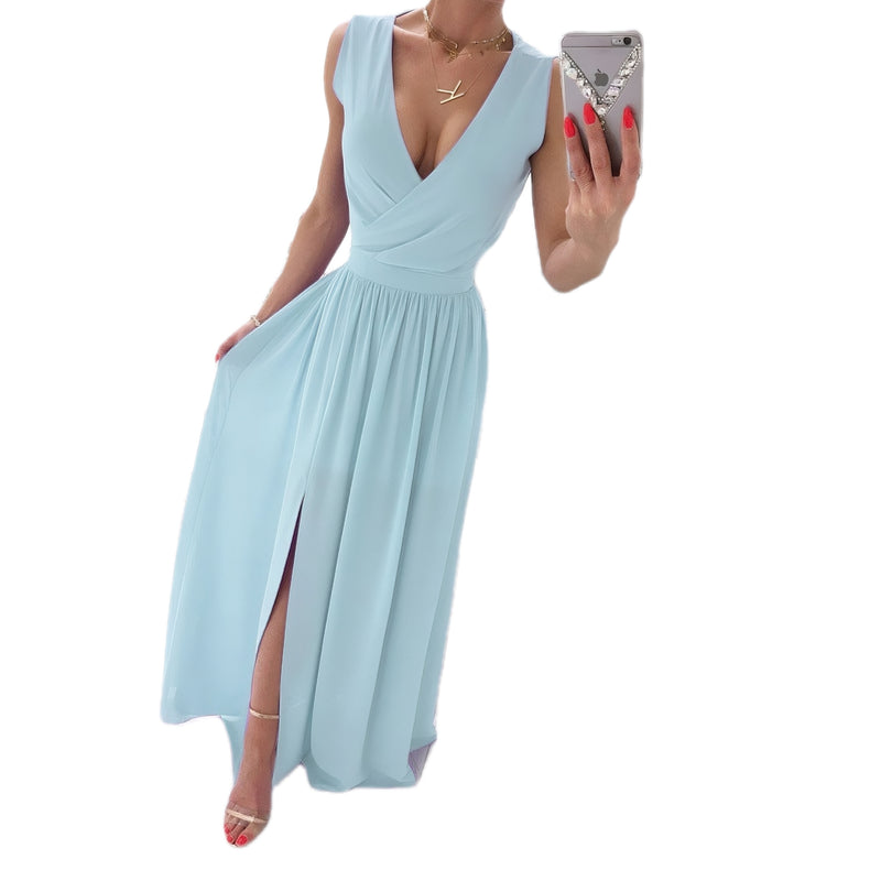 Split Long Dress